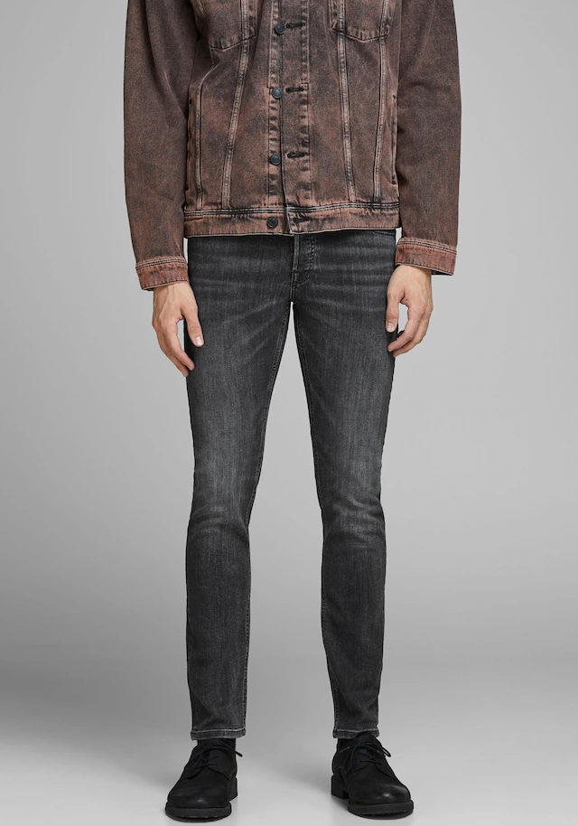 Jack & Jones Slim-fit-Jeans »JJIGLENN Slim-Fit mit Stretch und praktischer 5-Pocket-Form« Baumwollmischung, slim fit
