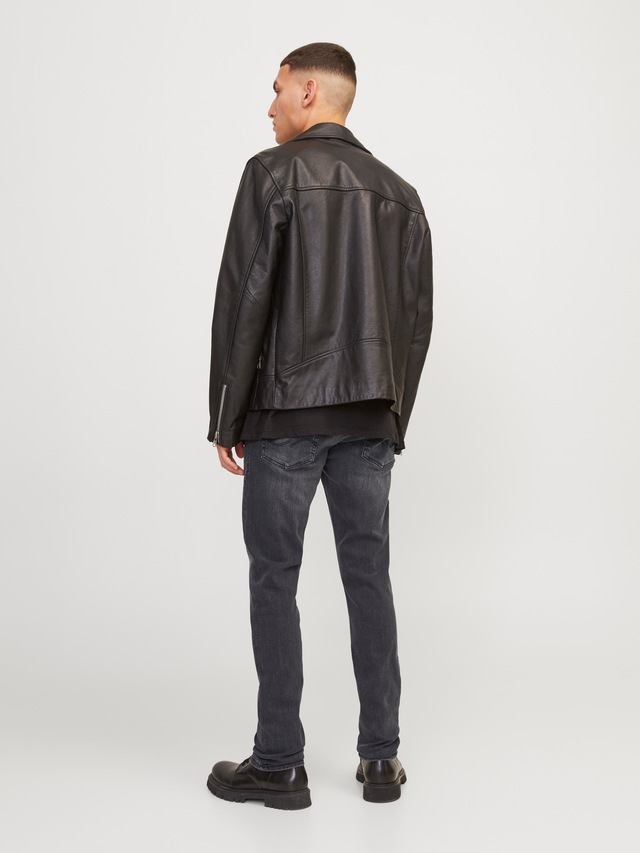 Jack & Jones Slim-fit-Jeans »JJIGLENN Slim-Fit mit Stretch und praktischer 5-Pocket-Form« Baumwollmischung, slim fit