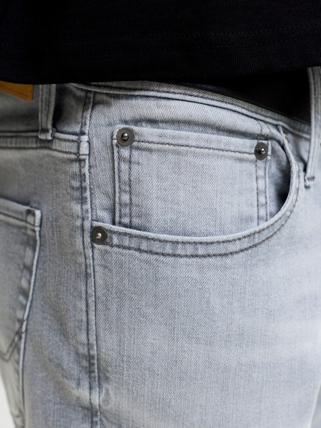 Jack & Jones Slim-fit-Jeans »JJIGLENN Slim-Fit mit Stretch und praktischer 5-Pocket-Form« Baumwollmischung, slim fit