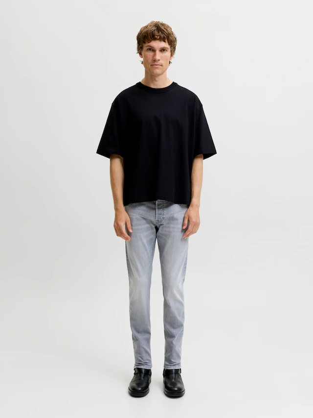 Jack & Jones Slim-fit-Jeans »JJIGLENN Slim-Fit mit Stretch und praktischer 5-Pocket-Form« Baumwollmischung, slim fit