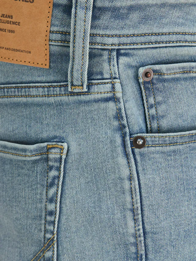 Jack & Jones Slim-fit-Jeans »JJIGLENN Slim-Fit mit Stretch und praktischer 5-Pocket-Form« Baumwollmischung, slim fit