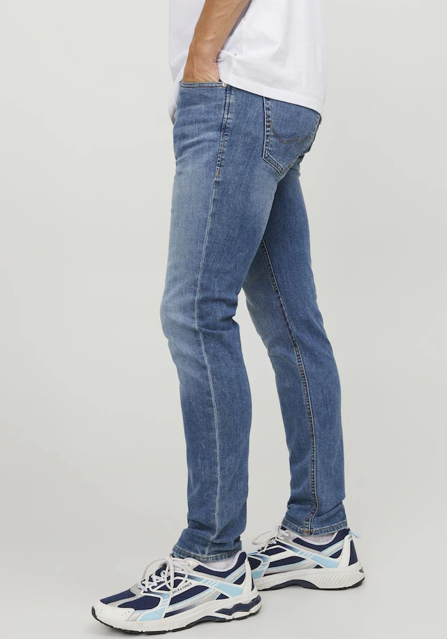 Jack & Jones Slim-fit-Jeans »JJIGLENN Slim-Fit mit Stretch und praktischer 5-Pocket-Form« Baumwollmischung, slim fit