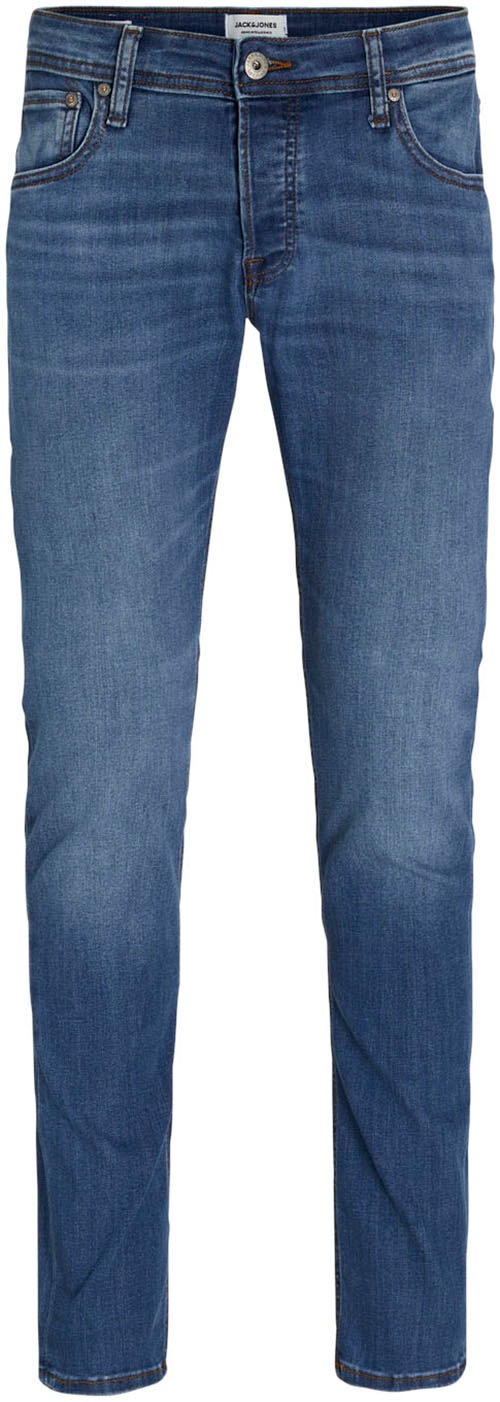 Jack & Jones Slim-fit-Jeans »JJIGLENN Slim-Fit mit Stretch und praktischer 5-Pocket-Form« Baumwollmischung, slim fit