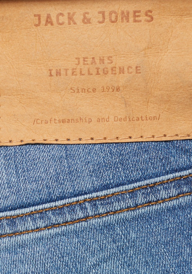 Jack & Jones Slim-fit-Jeans »JJIGLENN Slim-Fit mit Stretch und praktischer 5-Pocket-Form« Baumwollmischung, slim fit