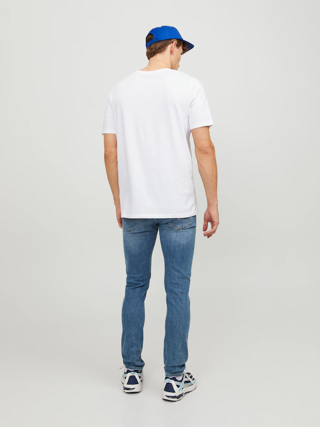 Jack & Jones Slim-fit-Jeans »JJIGLENN Slim-Fit mit Stretch und praktischer 5-Pocket-Form« Baumwollmischung, slim fit