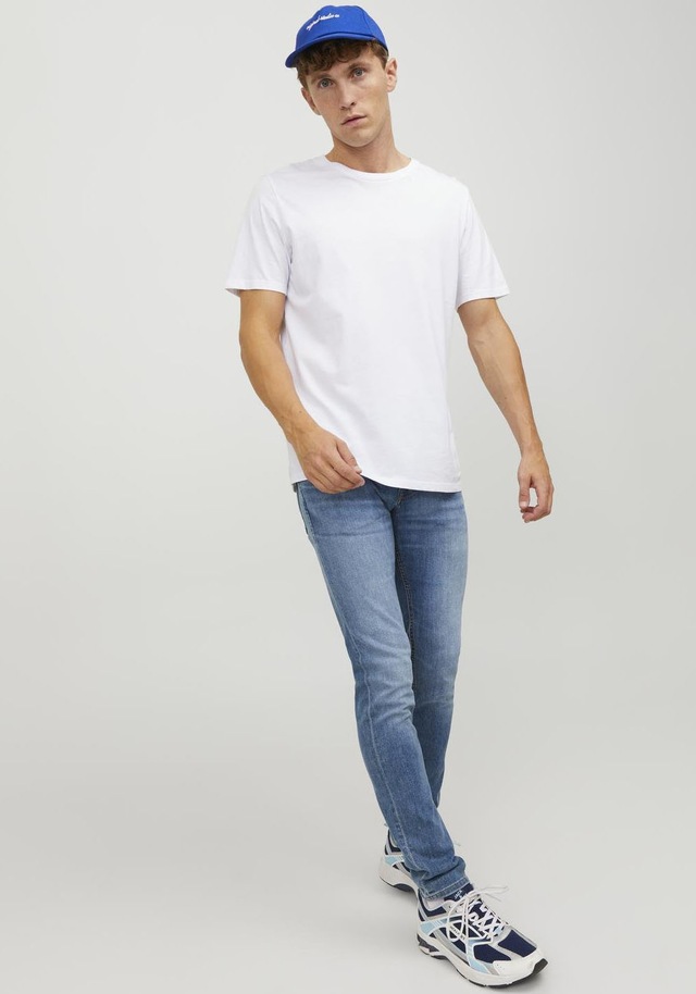 Jack & Jones Slim-fit-Jeans »JJIGLENN Slim-Fit mit Stretch und praktischer 5-Pocket-Form« Baumwollmischung, slim fit