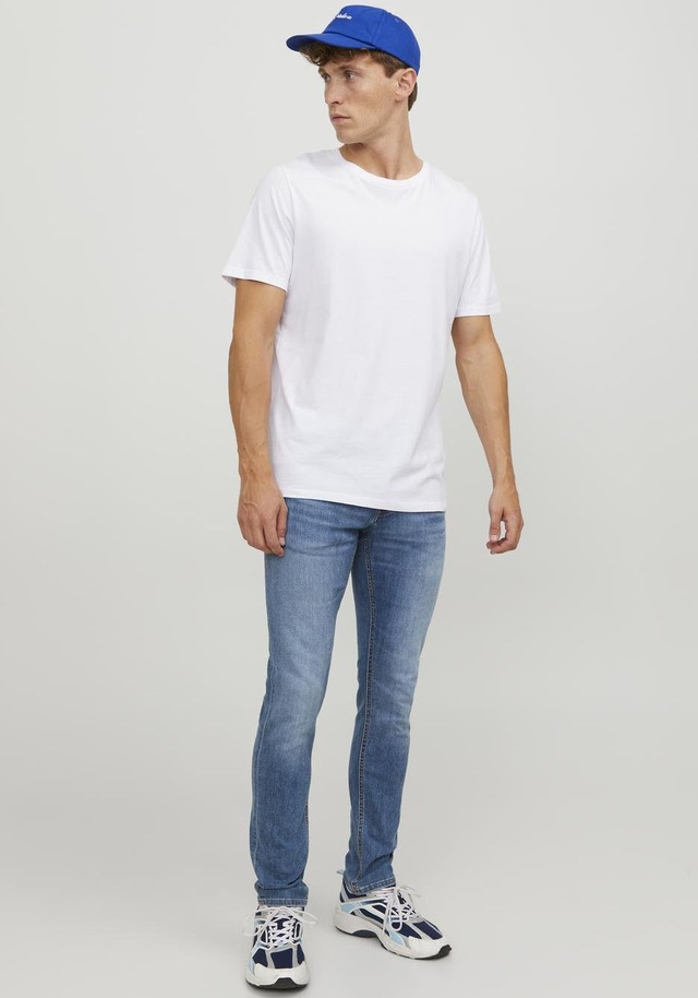 Jack & Jones Slim-fit-Jeans »JJIGLENN Slim-Fit mit Stretch und praktischer 5-Pocket-Form« Baumwollmischung, slim fit