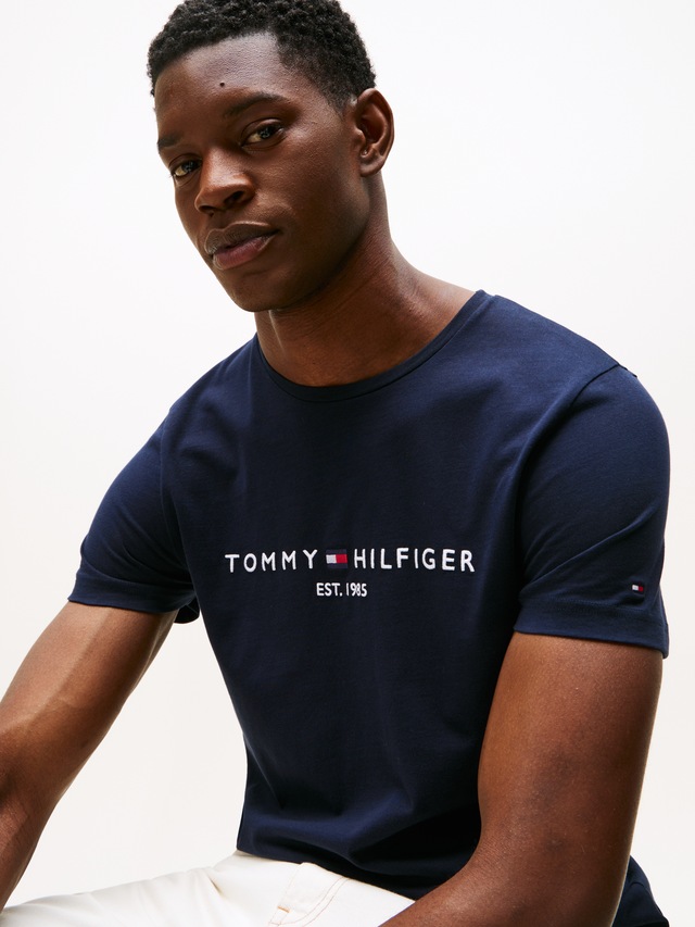 Tommy Hilfiger T-Shirt »TOMMY FLAG HILFIGER TEE« aus Bio-Baumwolle, Regular Fit