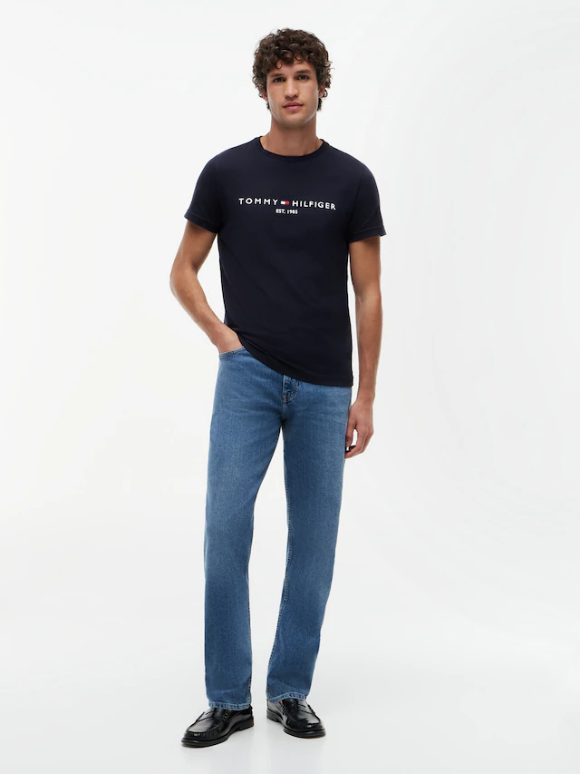 Tommy Hilfiger T-Shirt »TOMMY FLAG HILFIGER TEE« aus Bio-Baumwolle, Regular Fit
