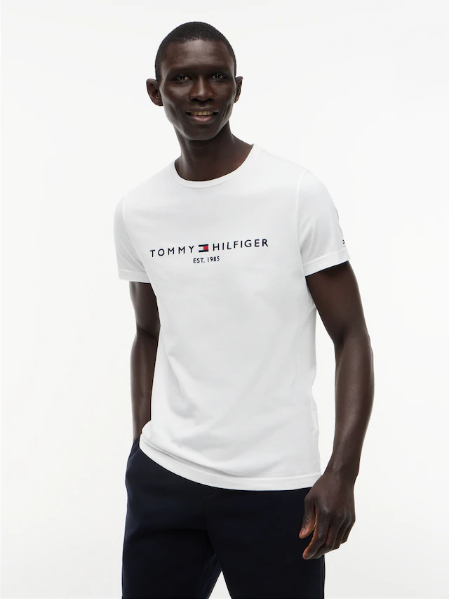 Tommy Hilfiger T-Shirt »TOMMY FLAG HILFIGER TEE« aus Bio-Baumwolle, Regular Fit