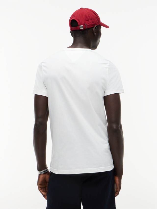 Tommy Hilfiger T-Shirt »TOMMY FLAG HILFIGER TEE« aus Bio-Baumwolle, Regular Fit