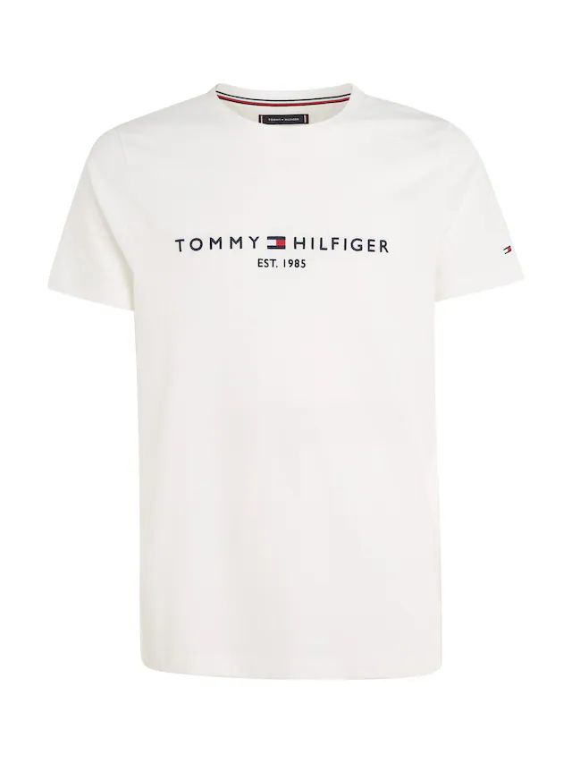 Tommy Hilfiger T-Shirt »TOMMY FLAG HILFIGER TEE« aus Bio-Baumwolle, Regular Fit