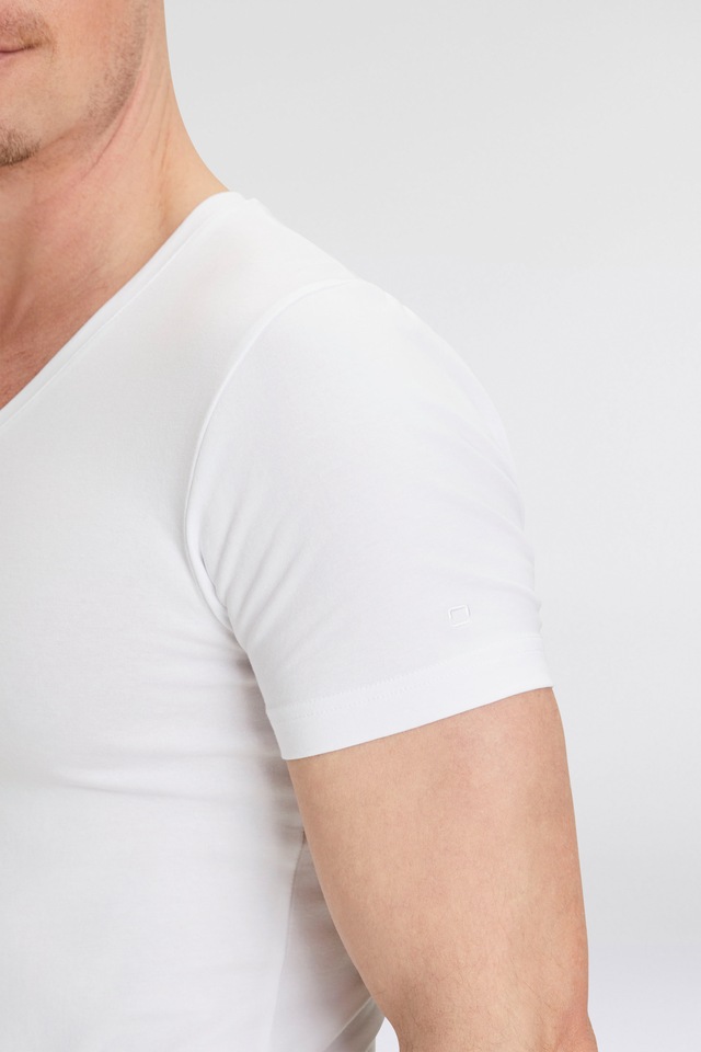 OLYMP T-Shirt »Casual« V-Ausschnitt, Ideal zum Unterziehen