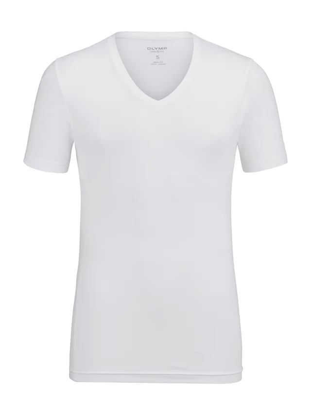 OLYMP T-Shirt »Casual« V-Ausschnitt, Ideal zum Unterziehen