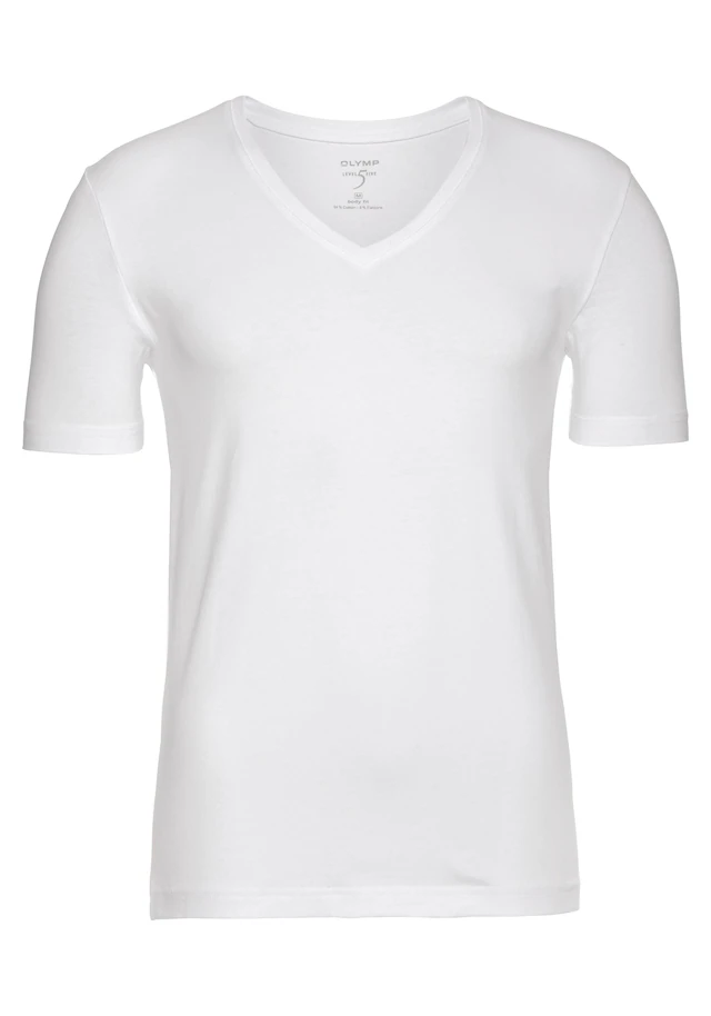 OLYMP T-Shirt »Casual« V-Ausschnitt, Ideal zum Unterziehen