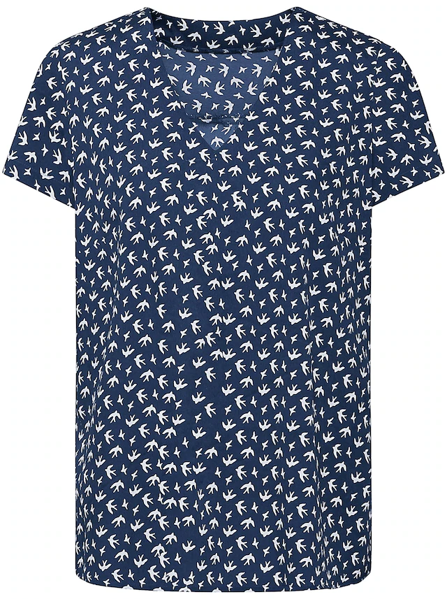 Classic Basics Druckbluse