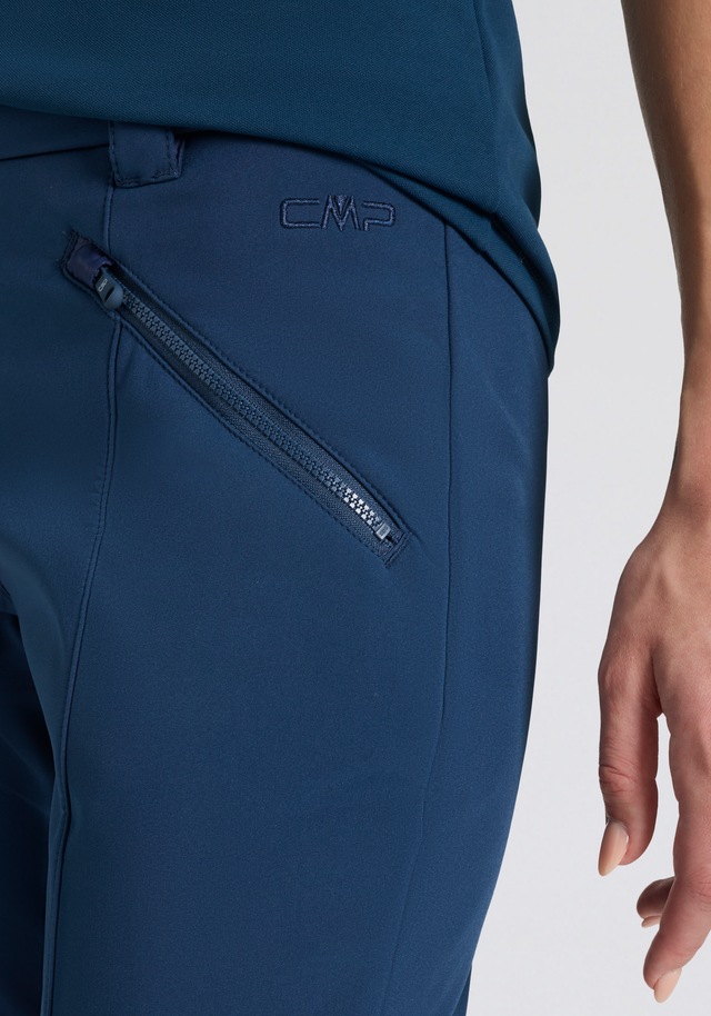 CMP Softshellhose »WOMAN LONG PANT« mit Reißverschlusstaschen, wasserabweisend, windabweisend
