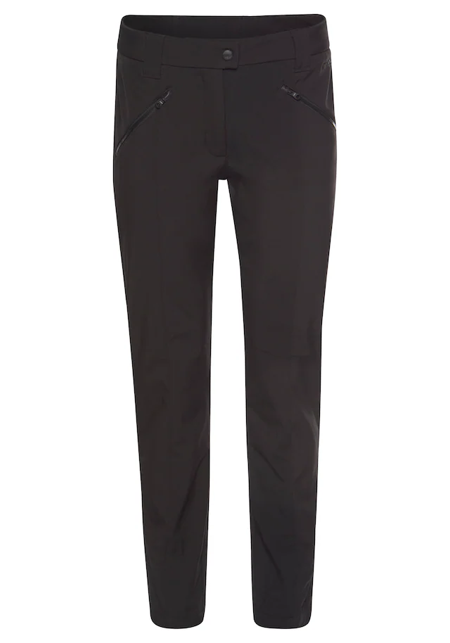 CMP Softshellhose »WOMAN LONG PANT« mit Reißverschlusstaschen, wasserabweisend, windabweisend