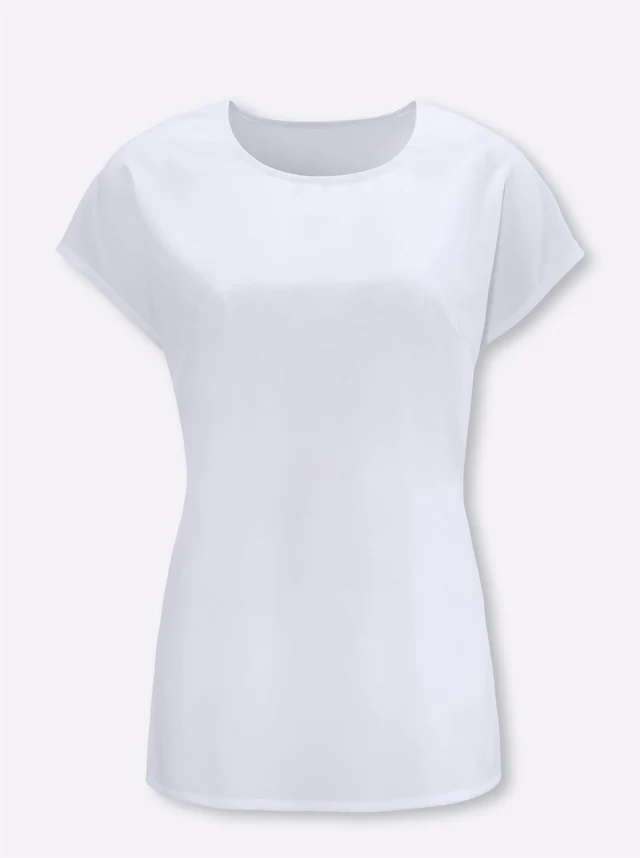 Classic Basics Kurzarmbluse