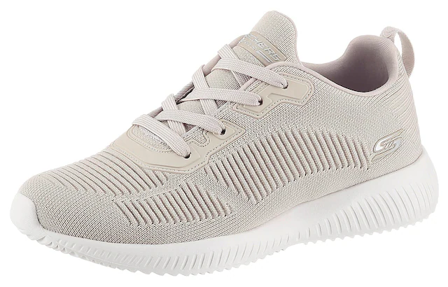 Skechers Sneaker »Bobs Squad - Tough Talk« Freizeitschuh, Halbschuh, Schnürschuh mit Skech-Knit