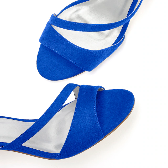 LASCANA Sandalette »offener Schuh, Riemchensandalette, Sommerschuh« High-Heel-Sandalette mit Riemchen VEGAN