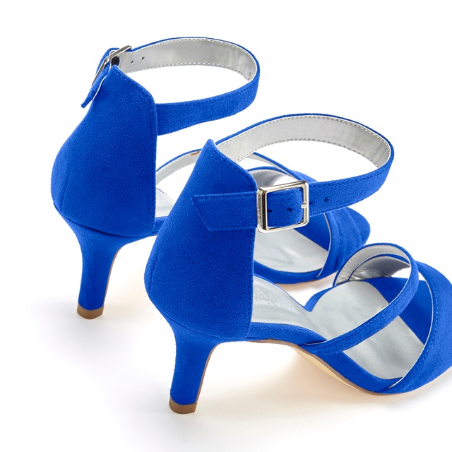 LASCANA Sandalette »offener Schuh, Riemchensandalette, Sommerschuh« High-Heel-Sandalette mit Riemchen VEGAN