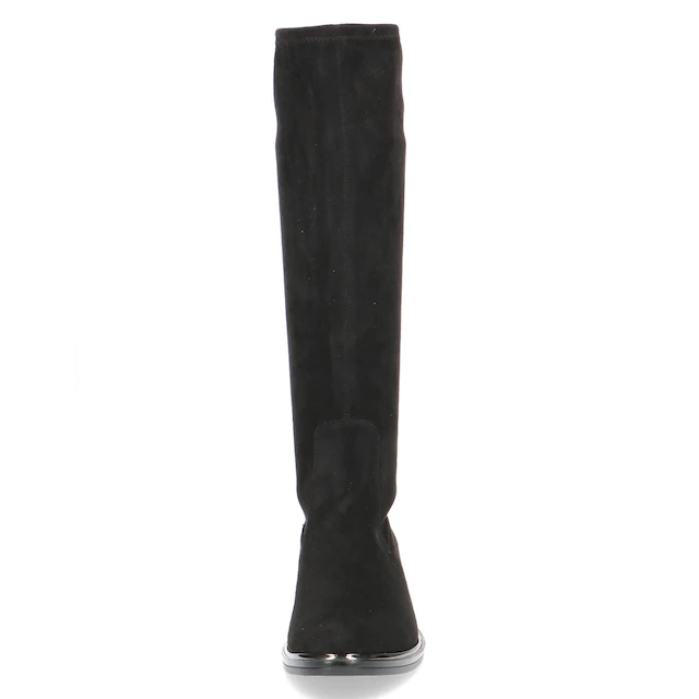 Caprice Schlupfstiefel , Blockabsatz, Langschaftstiefel in klassischer Linie, XS Schaft