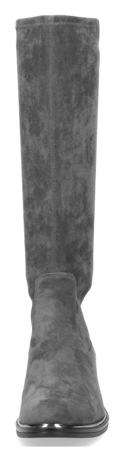 Caprice Schlupfstiefel , Blockabsatz, Langschaftstiefel in klassischer Linie, XS Schaft