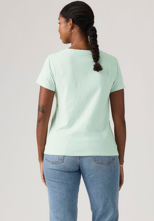 Levi's® V-Shirt »Perfect Tee« mit kleinem Batwing- Logo