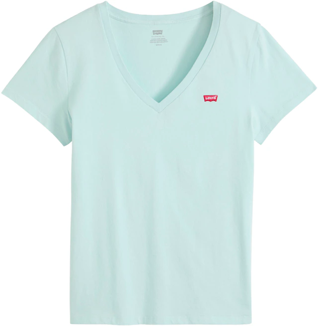 Levi's® V-Shirt »Perfect Tee« mit kleinem Batwing- Logo