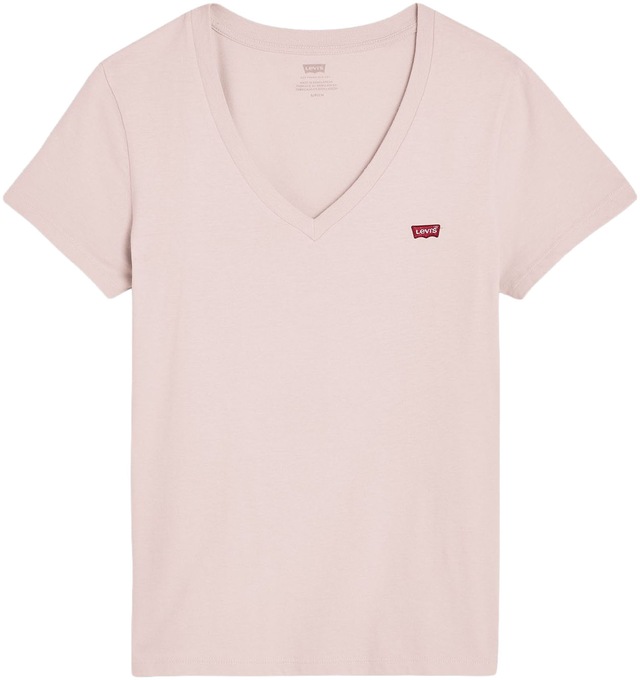 Levi's® V-Shirt »Perfect Tee« mit kleinem Batwing- Logo