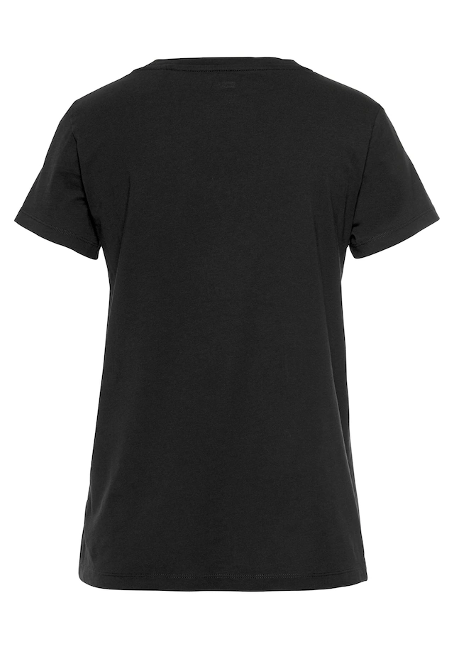 Levi's® V-Shirt »Perfect Tee« mit kleinem Batwing- Logo
