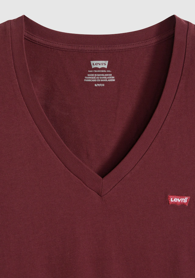 Levi's® V-Shirt »Perfect Tee« mit kleinem Batwing- Logo