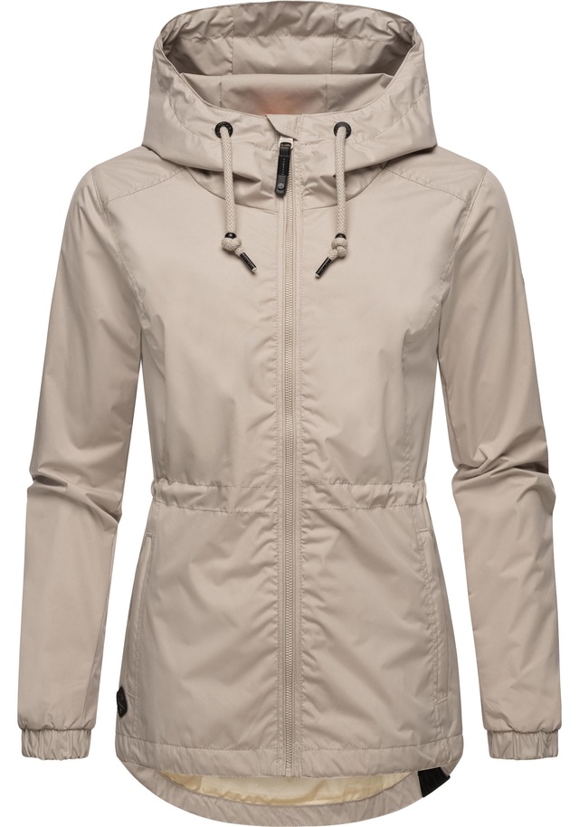 Ragwear Outdoorjacke »Danka« mit Kapuze Wasserdichte Übergangsjacke mit großer Kapuze