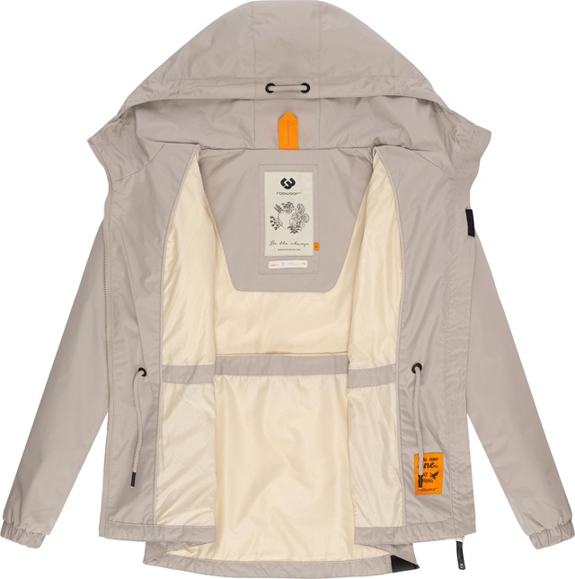 Ragwear Outdoorjacke »Danka« mit Kapuze Wasserdichte Übergangsjacke mit großer Kapuze