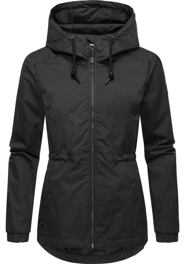 Ragwear Outdoorjacke »Danka« mit Kapuze Wasserdichte Übergangsjacke mit großer Kapuze