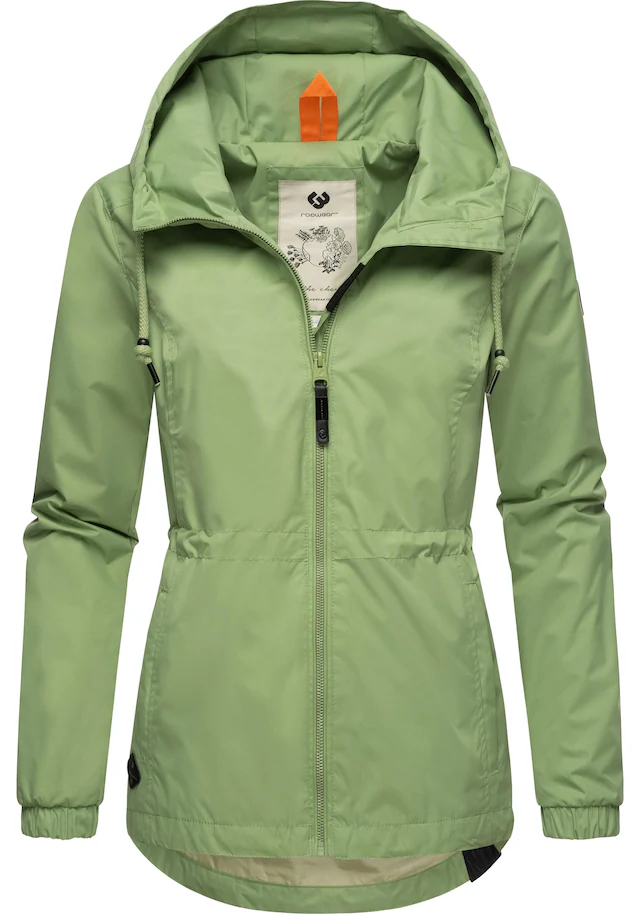 Ragwear Outdoorjacke »Danka« mit Kapuze Wasserdichte Übergangsjacke mit großer Kapuze