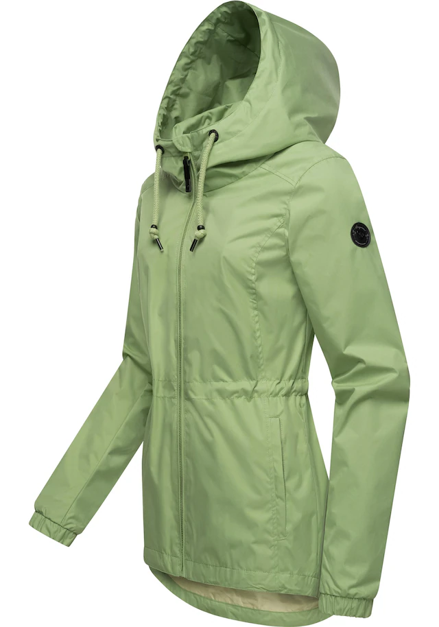 Ragwear Outdoorjacke »Danka« mit Kapuze Wasserdichte Übergangsjacke mit großer Kapuze