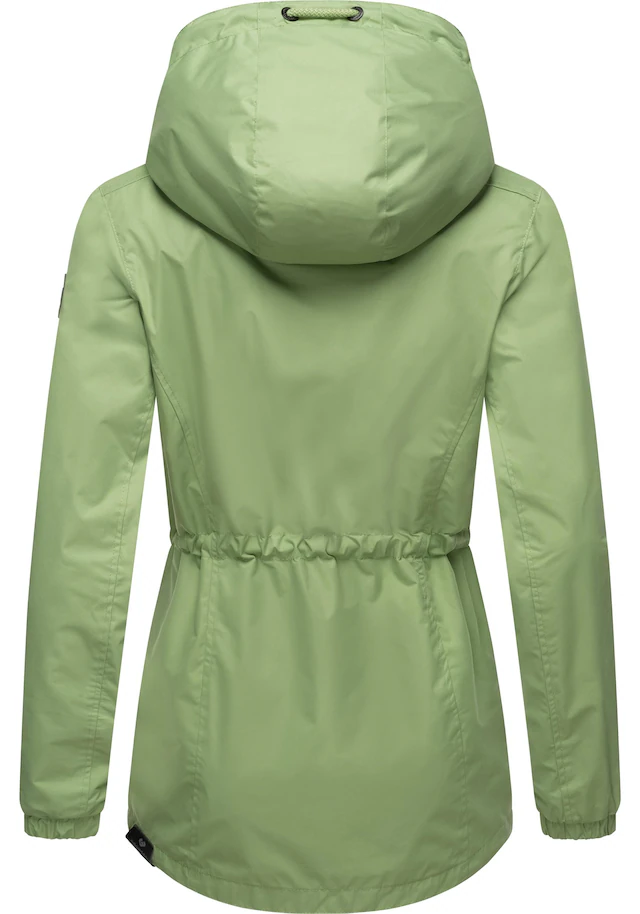 Ragwear Outdoorjacke »Danka« mit Kapuze Wasserdichte Übergangsjacke mit großer Kapuze
