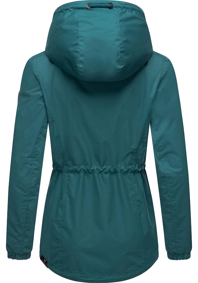 Ragwear Outdoorjacke »Danka« mit Kapuze Wasserdichte Übergangsjacke mit großer Kapuze