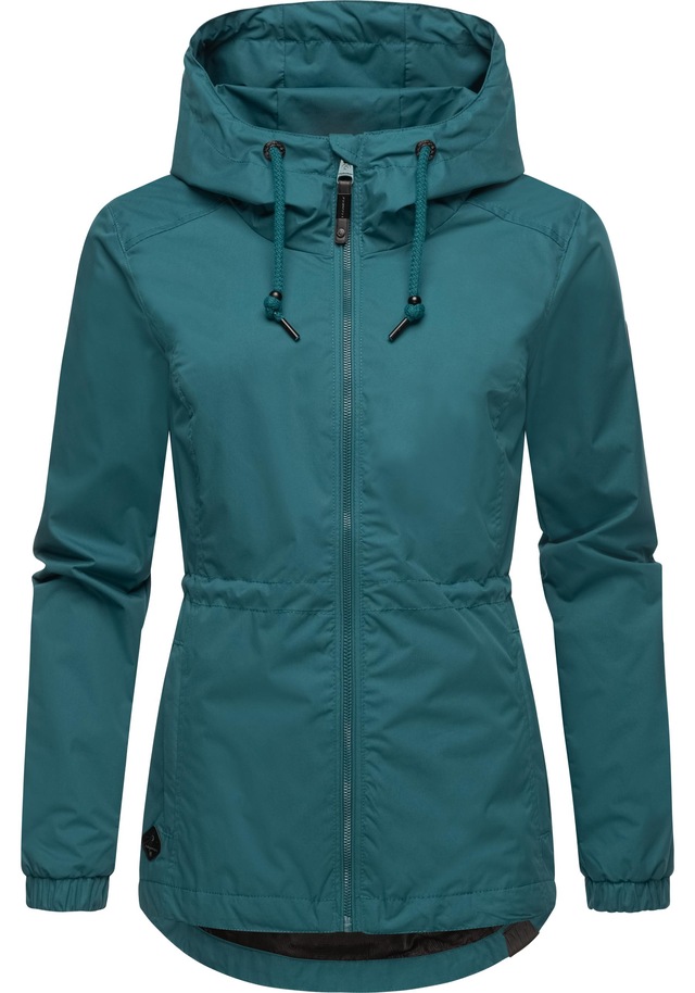 Ragwear Outdoorjacke »Danka« mit Kapuze Wasserdichte Übergangsjacke mit großer Kapuze