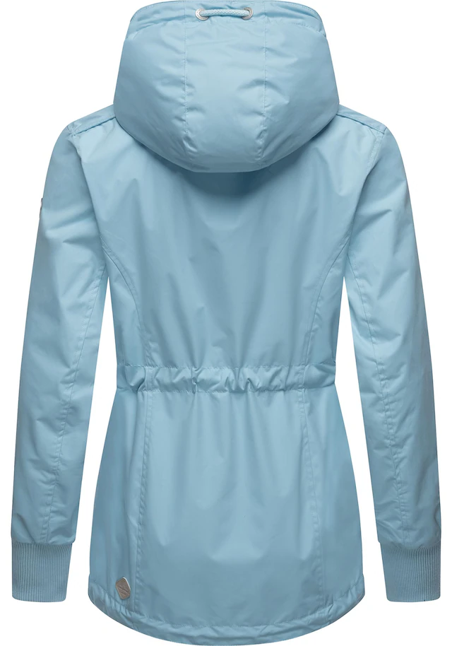 Ragwear Outdoorjacke »Danka« mit Kapuze Wasserdichte Übergangsjacke mit großer Kapuze