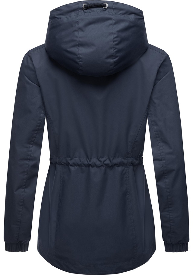 Ragwear Outdoorjacke »Danka« mit Kapuze Wasserdichte Übergangsjacke mit großer Kapuze
