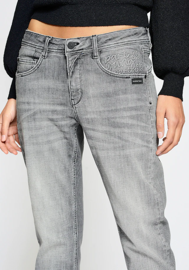 GANG Relax-fit-Jeans »94AMELIE« mit Used-Effekten