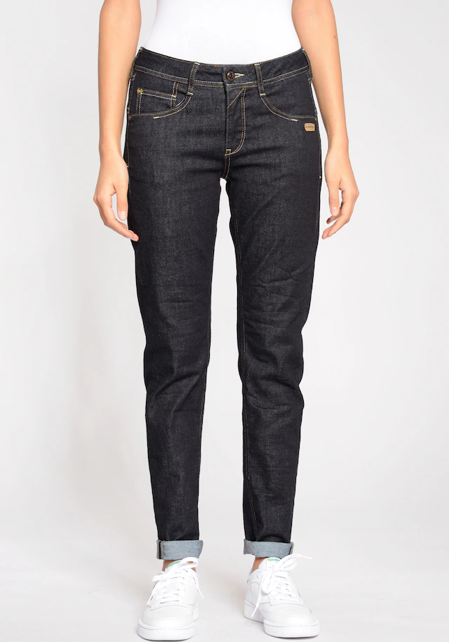 GANG Relax-fit-Jeans »94AMELIE« mit Used-Effekten