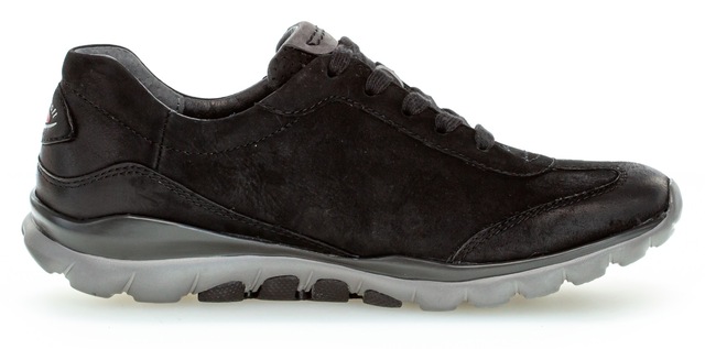 Gabor Keilsneaker mit Logoschriftzug an der Ferse, Freizeitschuh, Halbschuh, Schnürschuh