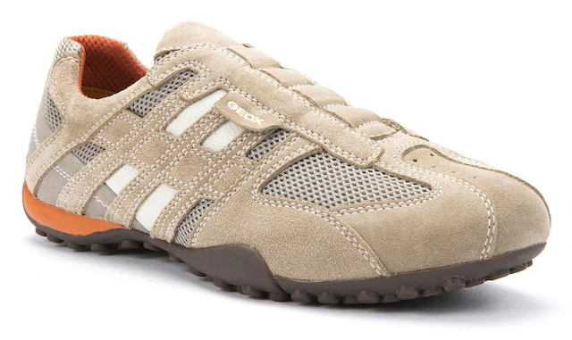 Geox Slip-On Sneaker »U SNAKE« Freizeitschuh, Slipper mit Geox Spezial Membran