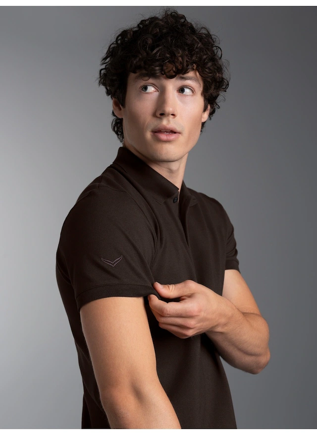 Trigema Poloshirt »TRIGEMA Slim Fit Poloshirt aus DELUXE-Piqué« 1 Stk.