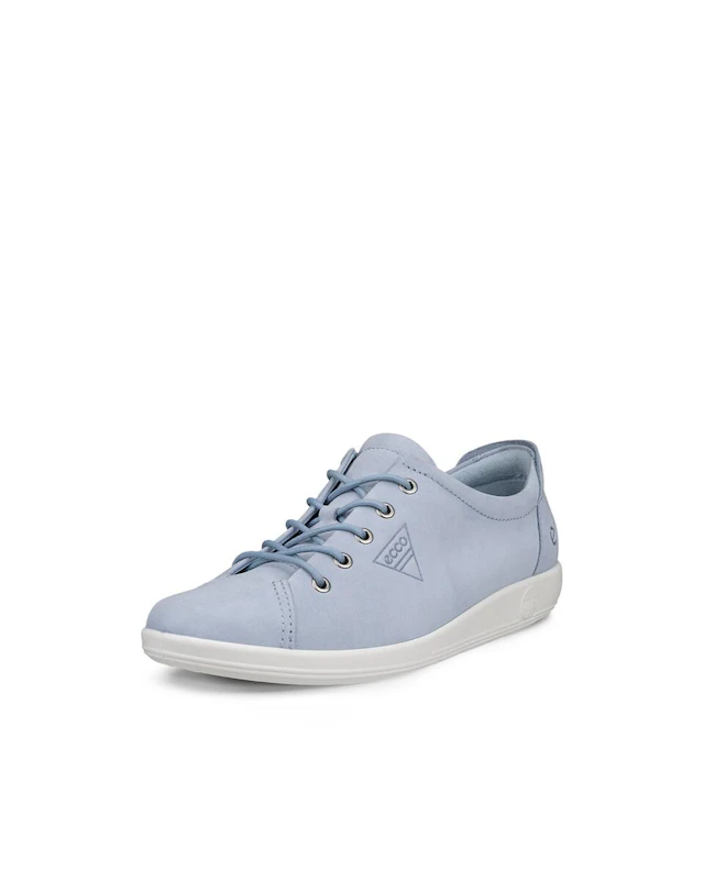 Ecco Schnürschuh »Ecco Soft 2.0« , Freizeitschuh, Halbschuh, Schnürschuh mit dezenter Logo Prägung