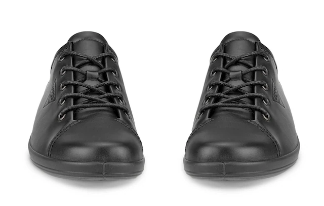 Ecco Schnürschuh »Ecco Soft 2.0« , Freizeitschuh, Halbschuh, Schnürschuh mit dezenter Logo Prägung